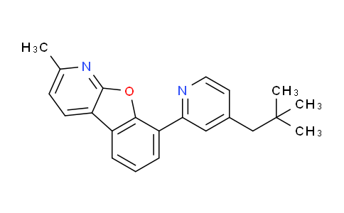 MC820140 | 1883377-30-7 | 8-[4-(2,2-Dimethylpropyl)-2-pyridinyl]-2-(methyl)-benzofuro[2,3-b]pyridine