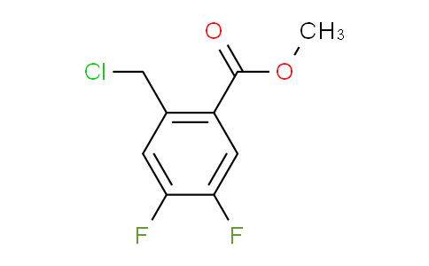 CAS No. 1805652-50-9, Methyl 2-chloromethyl-4,5-difluorobenzoate
