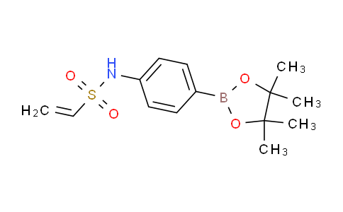 CAS No. 756520-45-3, N-(4-(4,4,5,5-tetramethyl-1,3,2-dioxaborolan-2-yl)phenyl)ethenesulfonamide