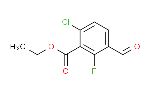 CAS No. 1294496-84-6, Ethyl 6-chloro-2-fluoro-3-formylbenzoate