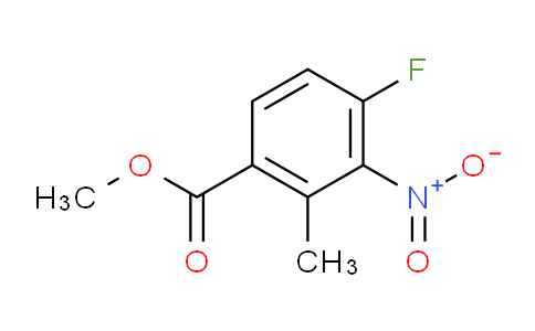 CAS No. 1079991-69-7, Methyl 4-fluoro-2-methyl-3-nitrobenzoate