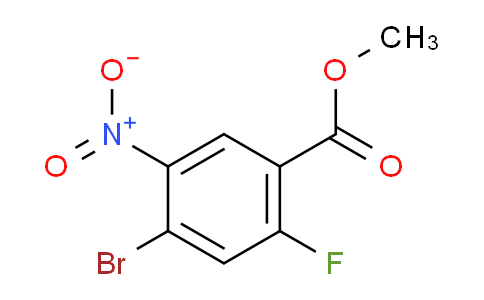 CAS No. 1153285-35-8, Methyl 4-bromo-2-fluoro-5-nitrobenzoate