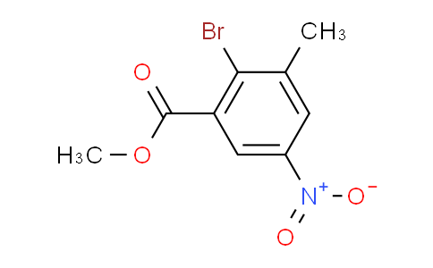 CAS No. 179897-93-9, Methyl 2-bromo-3-methyl-5-nitrobenzoate