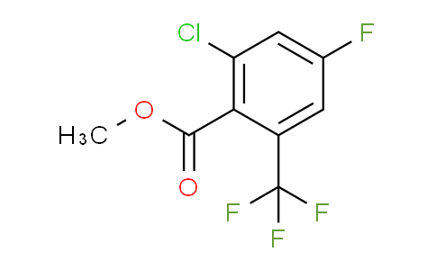 CAS No. 1807135-27-8, Methyl 2-chloro-4-fluoro-6-(trifluoromethyl)benzoate
