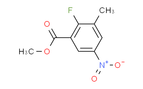 CAS No. 1520918-11-9, Methyl 2-fluoro-3-methyl-5-nitrobenzoate