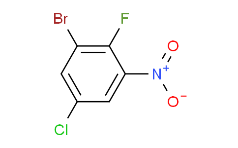 CAS No. 1679357-80-2, 1-Bromo-5-chloro-2-fluoro-3-nitrobenzene