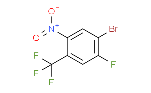 CAS No. 1421599-50-9, 1-Bromo-2-fluoro-5-nitro-4-(trifluoromethyl)benzene