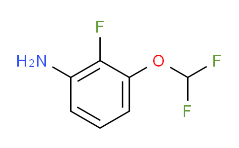 CAS No. 1261498-41-2, 3-Difluoromethoxy-2-fluoroaniline
