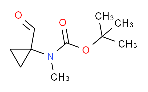 CAS No. 387845-40-1, tert-butyl N-(1-formylcyclopropyl)-N-methylcarbamate
