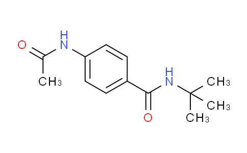 CAS No. 183619-38-7, 4-Acetamido-N-(tert-butyl)benzamide
