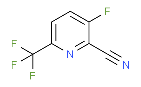 CAS No. 1214348-68-1, 3-Fluoro-6-(trifluoromethyl)picolinonitrile