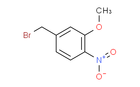 CAS No. 23145-65-5, 4-(Bromomethyl)-2-methoxy-1-nitrobenzene
