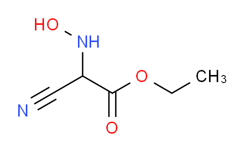 CAS No. 1026728-61-9, Ethyl 2-cyano-2-(hydroxyamino)acetate