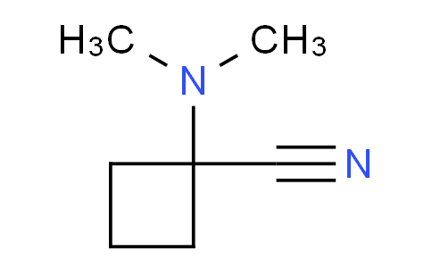 CAS No. 176445-74-2, 1-(Dimethylamino)cyclobutanecarbonitrile