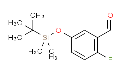 CAS No. 113984-67-1, 5-((tert-Butyldimethylsilyl)oxy)-2-fluorobenzaldehyde