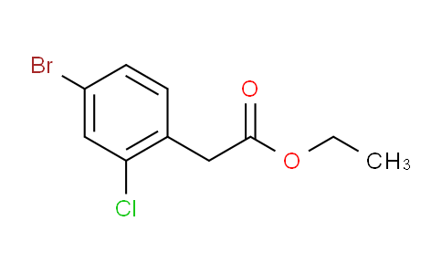 1261606-45-4 | Ethyl 2-(4-bromo-2-chlorophenyl)acetate