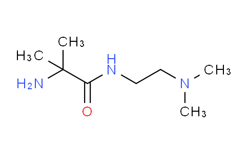 CAS No. 1865077-40-2, 2-amino-N-(2-(dimethylamino)ethyl)-2-methylpropanamide