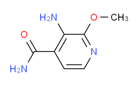 CAS No. 1470249-13-8, 3-Amino-2-methoxyisonicotinamide