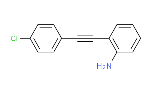 CAS No. 221910-19-6, 2-(4-Chloro-phenylethynyl)-phenylamine