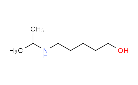 CAS No. 40447-21-0, 5-(Isopropylamino)pentan-1-ol