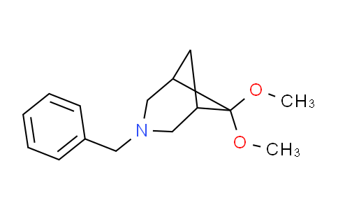CAS No. 1245794-53-9, 3-benzyl-6,6-diMethoxy-3-azabicyclo[3.1.1]heptane
