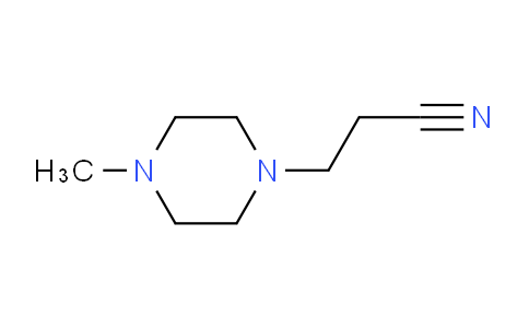 CAS No. 4491-92-3, 3-(4-Methylpiperazin-1-yl)propanenitrile