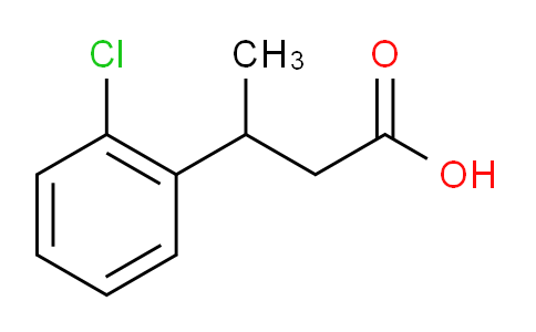 CAS No. 24552-29-2, 3-(2-Chlorophenyl)butanoic acid