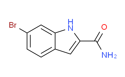 CAS No. 893731-58-3, 6-Bromo-1H-indole-2-carboxamide