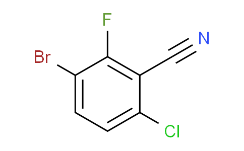 CAS No. 943830-79-3, 3-Bromo-6-chloro-2-fluorobenzonitrile