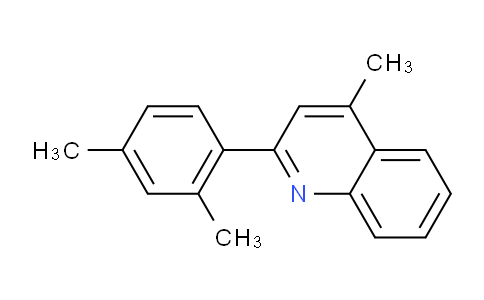 CAS No. 1170775-91-3, 2-(2,4-Dimethylphenyl)-4-methylquinoline