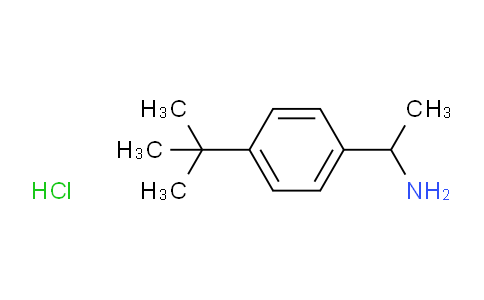 CAS No. 91552-71-5, 1-(4-(tert-Butyl)phenyl)ethan-1-amine hydrochloride