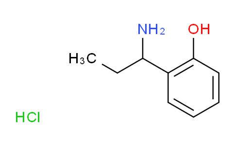 CAS No. 1311314-31-4, 2-(1-Aminopropyl)phenol hydrochloride