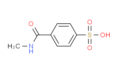 CAS No. 70140-61-3, 4-(methylcarbamoyl)benzenesulfonic acid