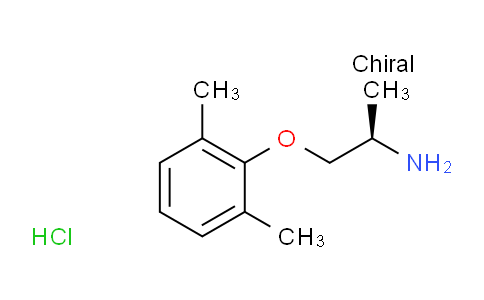 CAS No. 81771-86-0, (R)-1-(2,6-Dimethylphenoxy)propan-2-amine hydrochloride