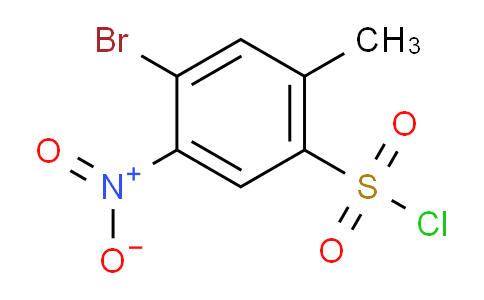 CAS No. 1803604-85-4, 4-Bromo-2-methyl-5-nitrobenzene-1-sulfonyl chloride