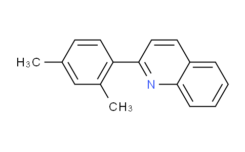 CAS No. 76890-08-9, 2-(2,4-Dimethyl-phenyl)-quinoline