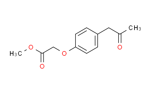 CAS No. 78069-08-6, Methyl 2-(4-(2-oxopropyl)phenoxy)acetate