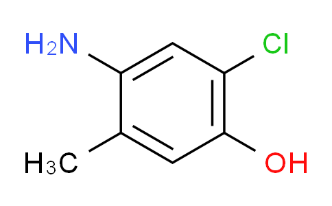 CAS No. 1071622-21-3, 4-Amino-2-chloro-5-methyl-phenol