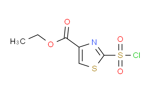 CAS No. 89379-90-8, 2-(Chlorosulfonyl)-4-thiazolecarboxylic acid ethyl ester