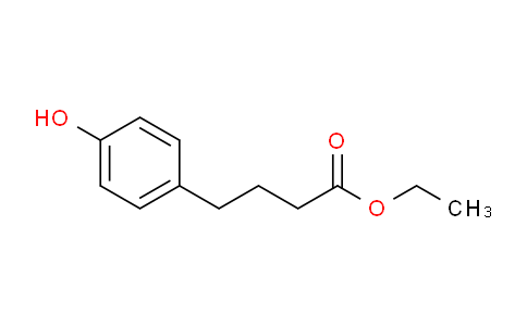 CAS No. 62889-58-1, Ethyl 4-(4-hydroxyphenyl)butanoate