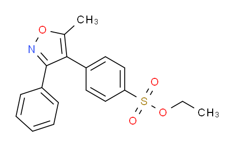 1884279-18-8 | ethyl 4-(5-methyl-3-phenylisoxazol-4-yl)benzenesulfonate