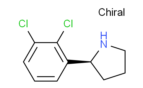 CAS No. 1228571-05-8, (S)-2-(2,3-Dichlorophenyl)pyrrolidine