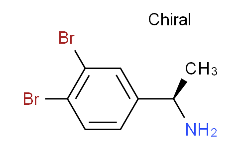 CAS No. 1241679-74-2, (1R)-1-(3,4-dibromophenyl)ethylamine