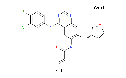 CAS No. 2223677-64-1, (2E)-N-[4-[(3-Chloro-4-fluorophenyl)amino]-7-[[(3S)-tetrahydro-3-furanyl]oxy]-6-quinazolinyl]-2-butenamide