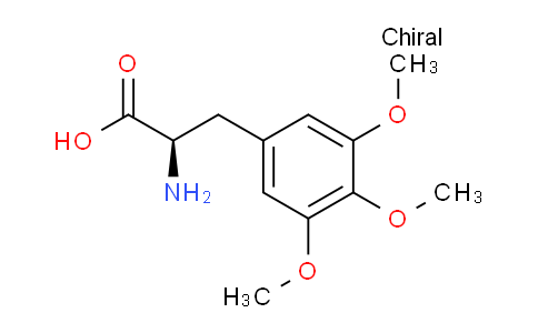 CAS No. 477254-80-1, (2R)-2-Amino-3-(3,4,5-trimethoxyphenyl)propanoic acid