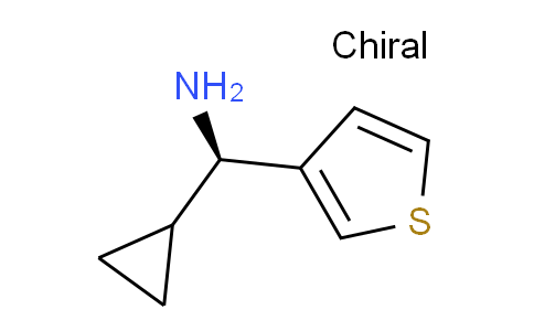 CAS No. 1213622-78-6, (R)-cyclopropyl(thiophen-3-yl)methanamine