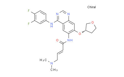 DY820552 | 2223677-62-9 | (2E)-N-[4-[(3,4-Difluorophenyl)amino]-7-[[(3S)-tetrahydro-3-furanyl]oxy]-6-quinazolinyl]-4-(dimethylamino)-2-butenamide