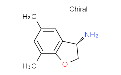 CAS No. 1212813-56-3, (S)-5,7-dimethyl-2,3-dihydrobenzofuran-3-amine