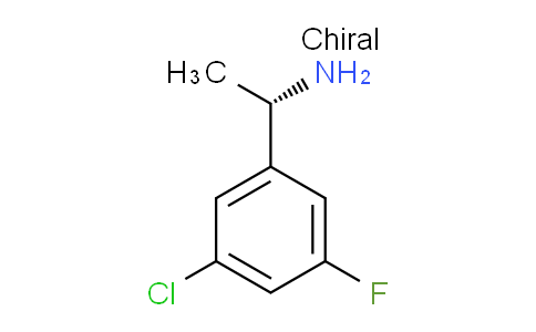 CAS No. 1241678-48-7, (S)-1-(3-chloro-5-fluorophenyl)ethan-1-amine