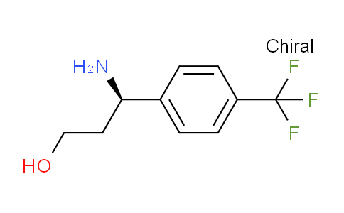 CAS No. 1212894-80-8, (R)-3-amino-3-(4-(trifluoromethyl)phenyl)propan-1-ol